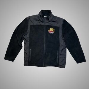 Colorado Clothing Fleece Jacket‎ Mens XL Black Excellent 50th 1000 Miles Racing